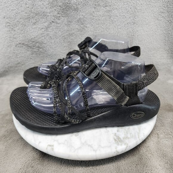 Chaco Shoes Womens Size 10 Black Z/1 Classic Sandals Adjustable Straps - Picture 1 of 12